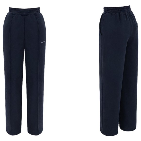 HOUSE OF CB 'Dina' Navy Straight Leg Sweat Pants NWOT - Picture 5 of 8